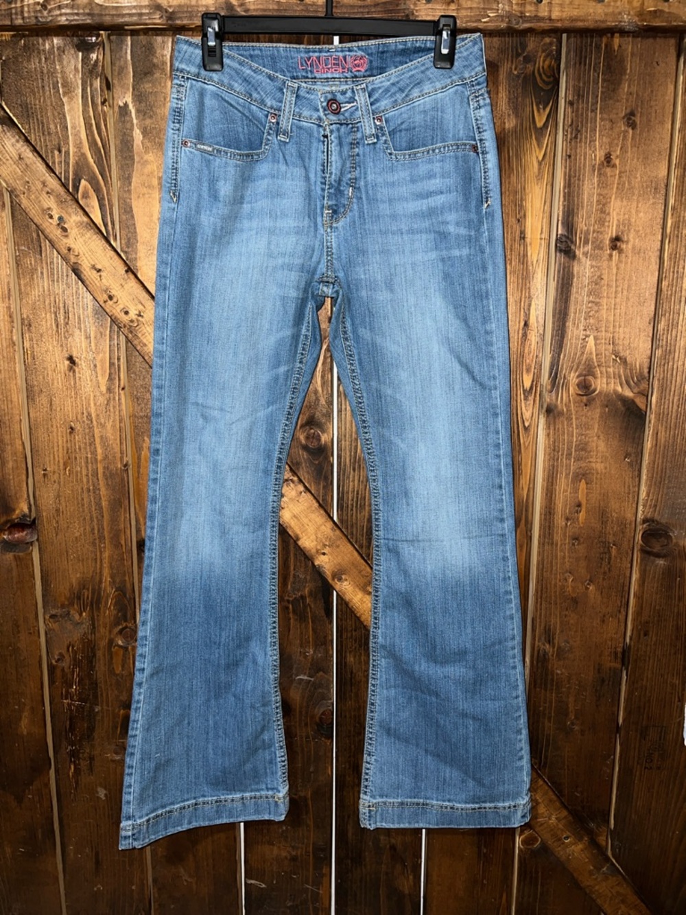 Lynden Light Blue Women's Bootcut Jeans - Classic Mid Rise